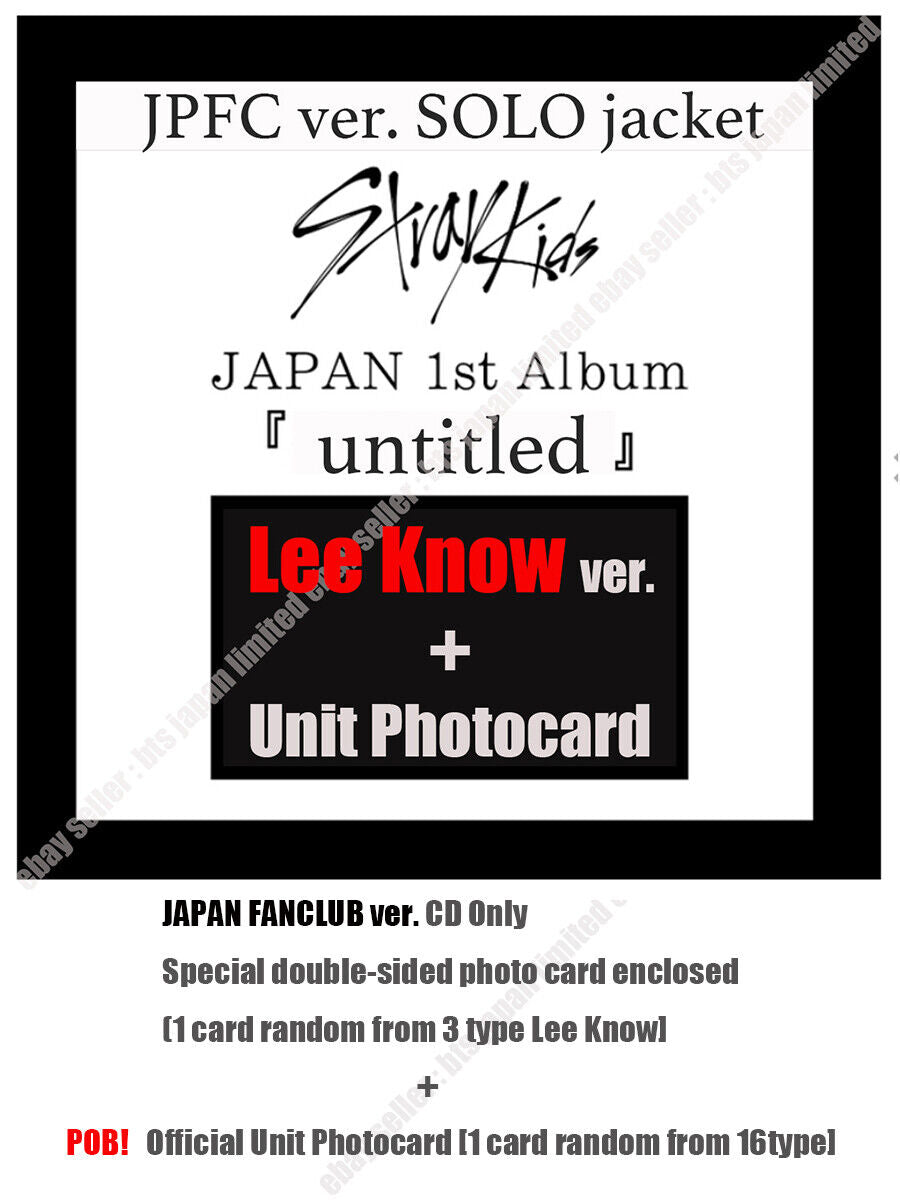 STRAY KIDS THE SOUND FC Choose POB JPFC Tower records HMV Neowing Unit