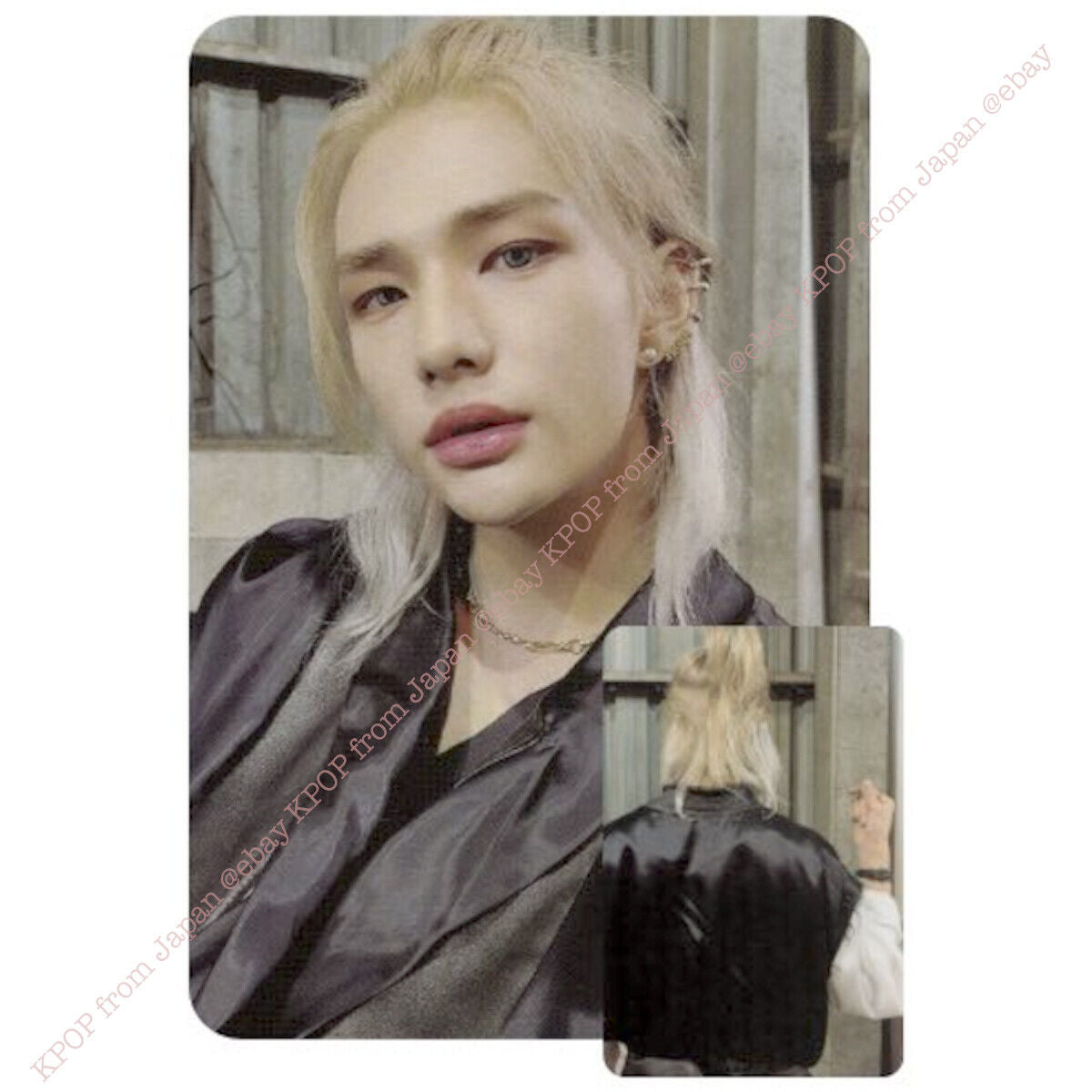 Stray Kids Hyunjin IN LIFE Withfans DOUBLE SIDED sold photocard