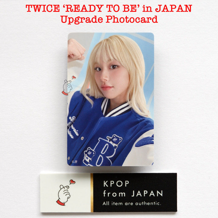 DOS VECES LISTO PARA ESTAR EN JAPÓN Tarjeta fotográfica con beneficio de actualización mina sana momo nayeon jihyo 