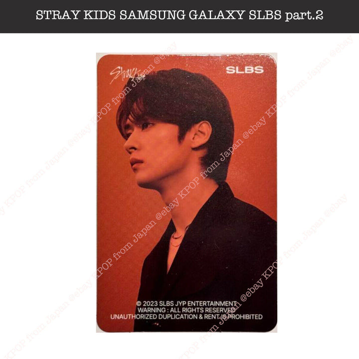 Stray kids SAMSUNG GALAXY SLBS part.2 Official Photocard