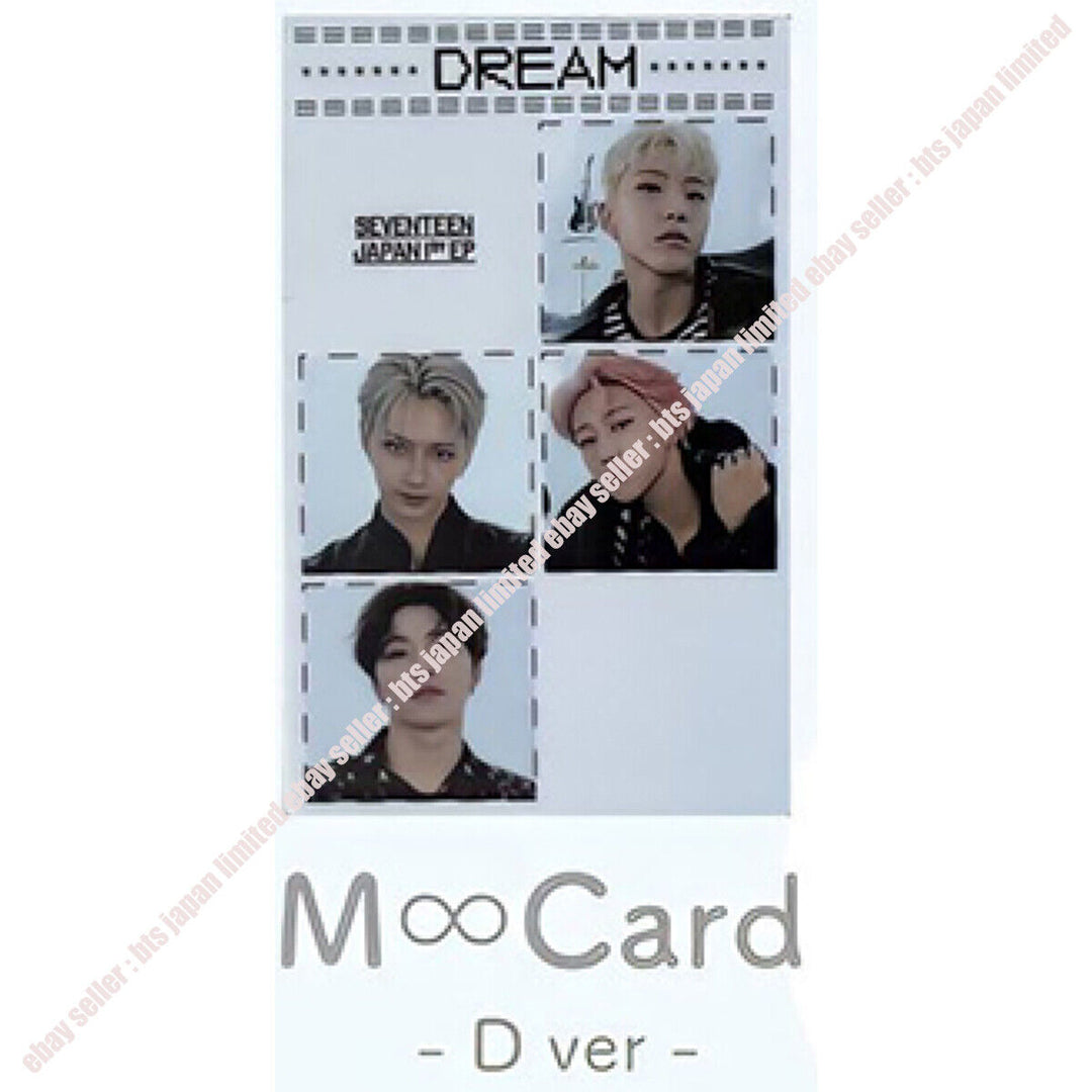 SEVENTEEN Hoshi DREAM Limited Official Photocard A B C D S F CARAT Fan club PC