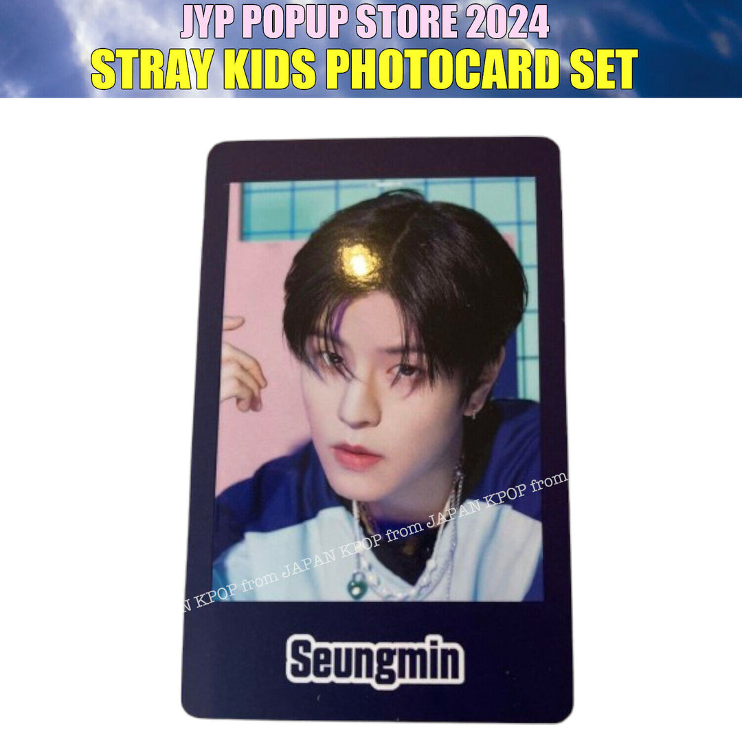 STRAY KIDS ATE POPUP STORE JAPAN 2024 PHOTOCARD BINDER BENEFIT SET JYP POP UP