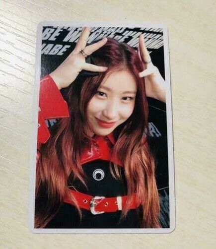 ITZY Chaeryeong IT'z Tarjeta fotográfica oficial Tarjeta fotográfica AB 1st Limited Japan PC 