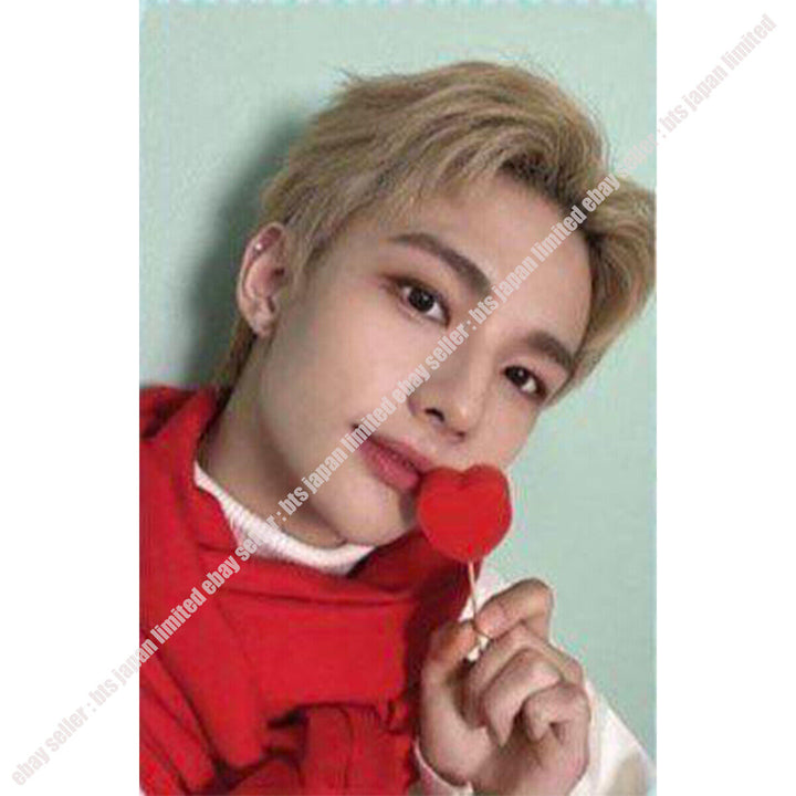 Stray kids NACIFIC Red Heart Photocard Hyunjin Felix Han Lee Know Bang chan I.N