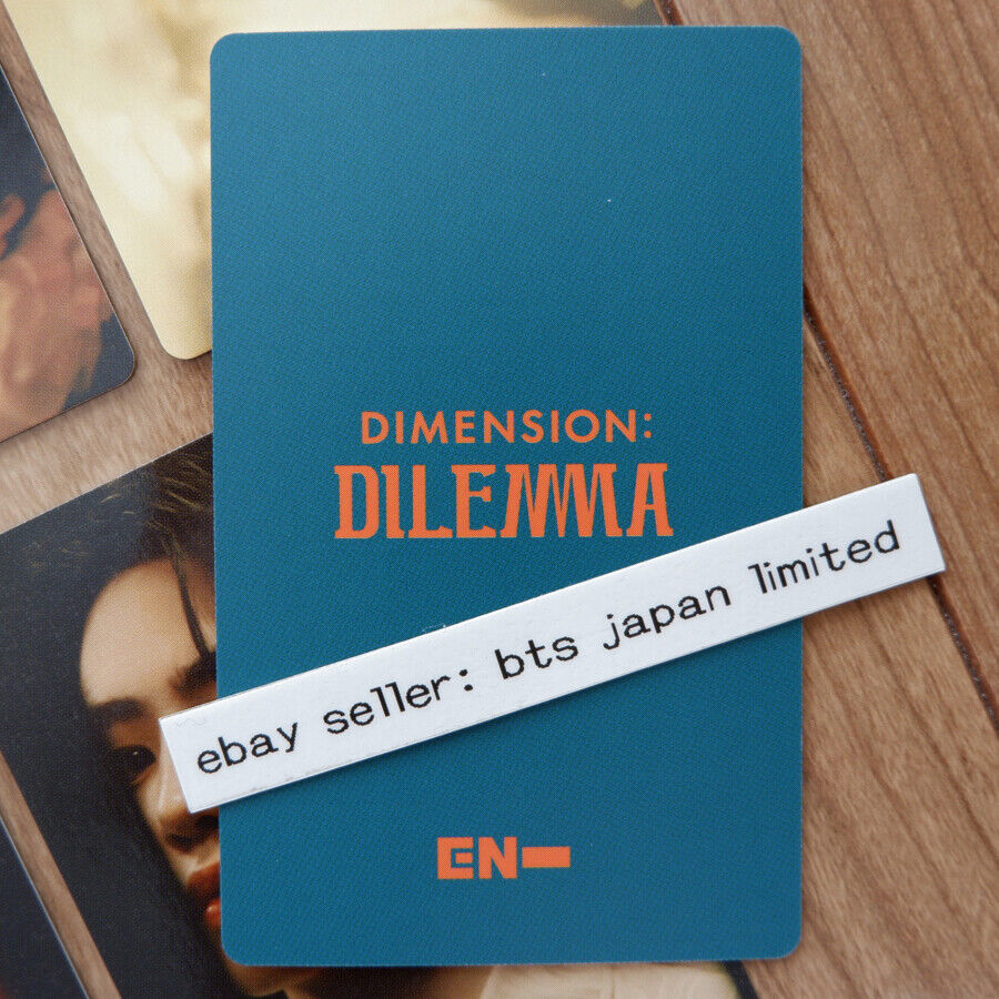 ENHYPEN DIMENSION : DILEMMA Weverse Official Photocard benefit PC