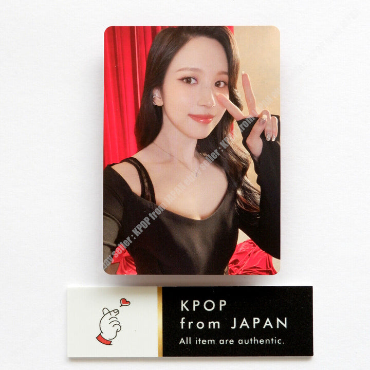 MINA Masterpiece MISAMO Tarjeta fotográfica oficial del sorteo de la suerte Japón 1er álbum TWICE 