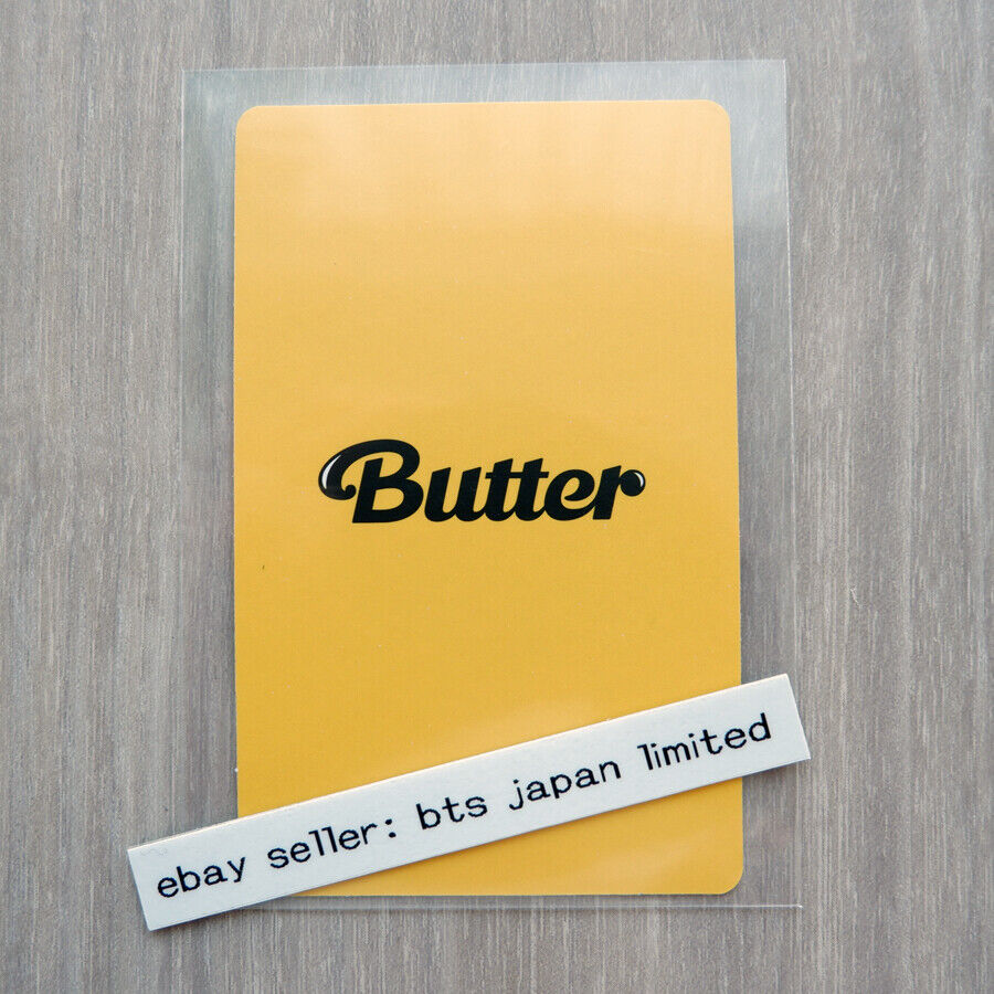 BTS V Butter Official Photo card Cream Peaches Fan club Selfie PC Taehyun FC