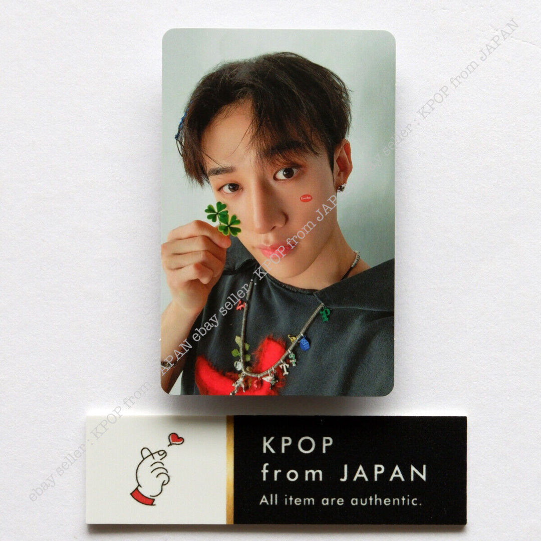 Bang chan Stray Kids Social Path Tarjeta fotográfica oficial JAPAN POB FC Tarjeta fotográfica Fan 