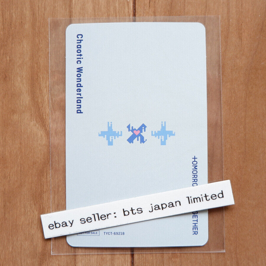 TXT Chaotic Wonderland Limited Normal ver. Unidad oficial PhotoCard Photo Card PC 