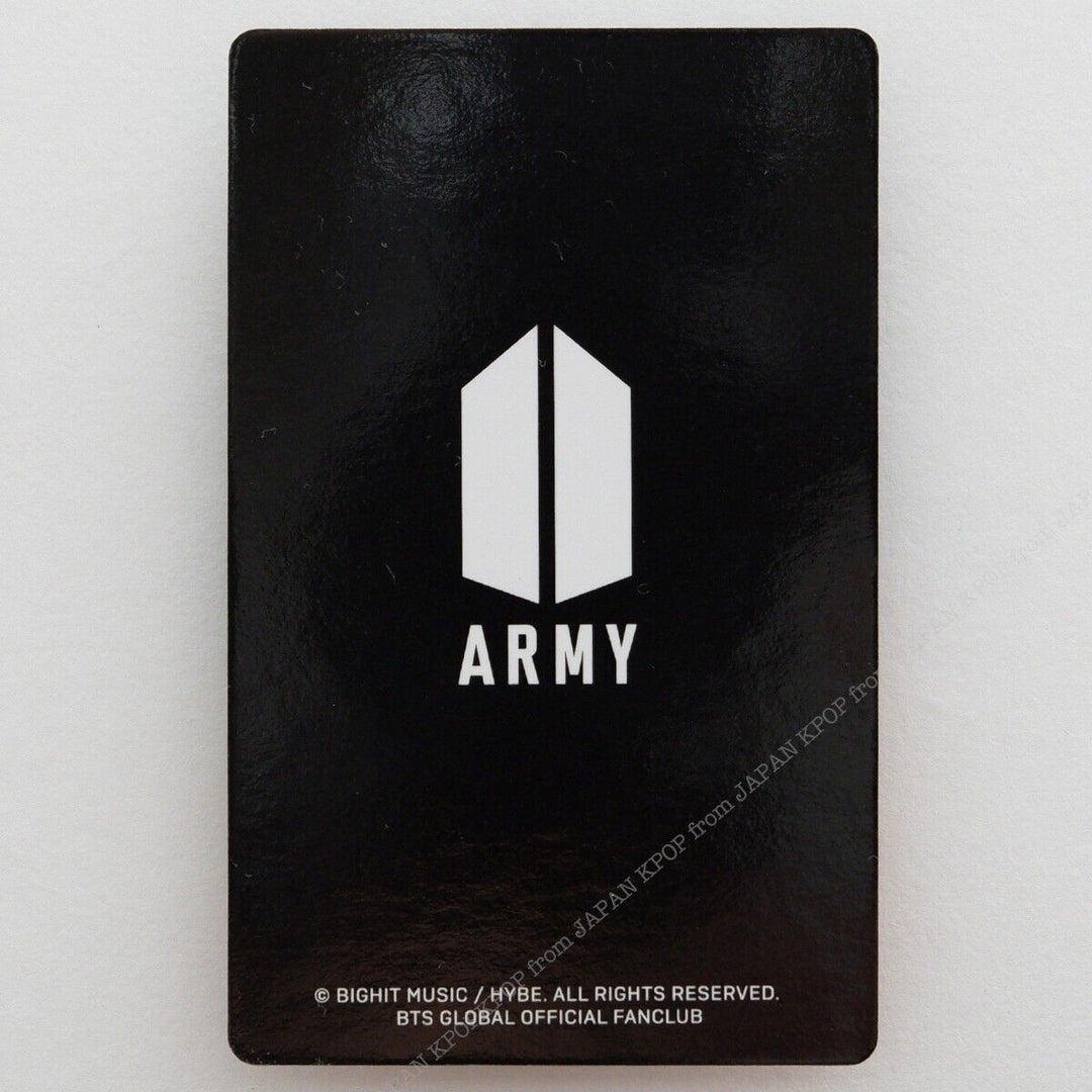 JIMIN MUSE FOR JAPAN ARMY LIMITED 15000 WINNING OFFlClAL PHOTOCARD JPFC BTS