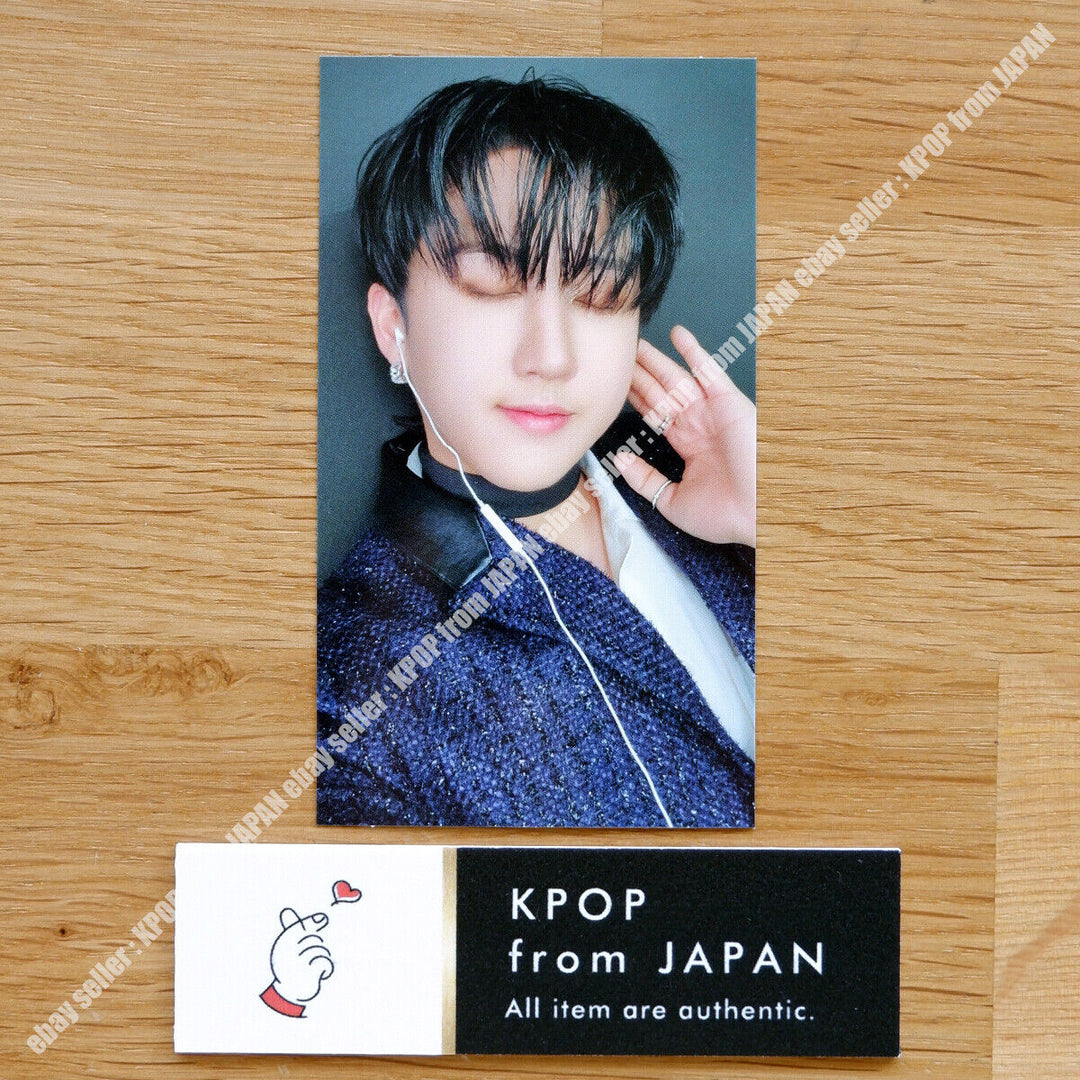 Changbin Stray Kids THE SOUND Tarjeta fotográfica oficial JAPAN POB FC Fanclub Tarjeta fotográfica 