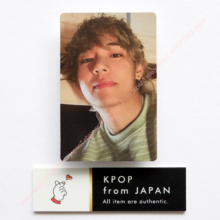 V Layover Weverse Tarjeta fotográfica oficial Postal Álbum solista BTS Taehyung 