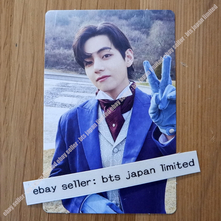 V Taehyung BTS Veautiful Days Special 8 Photo-Folio Me Myself Tarjeta fotográfica oficial 