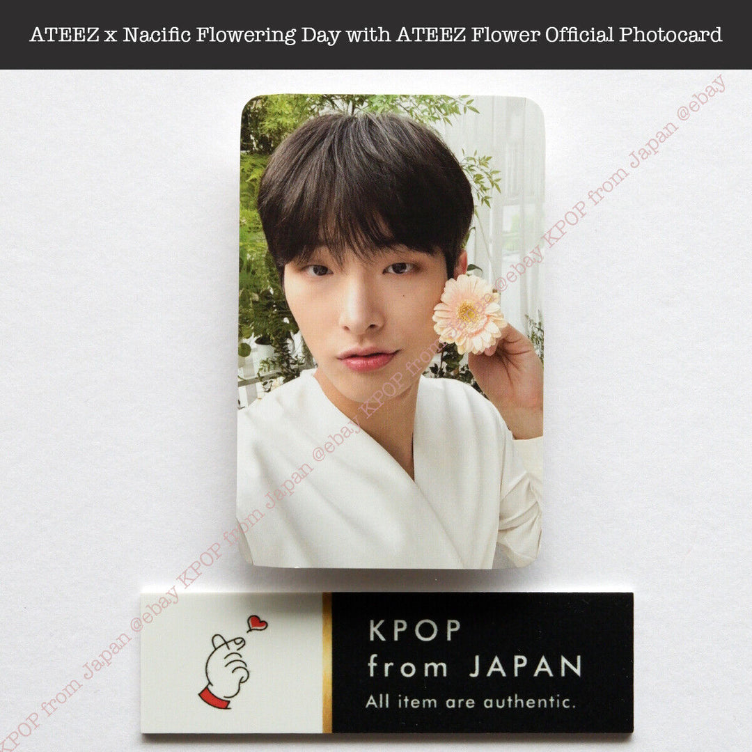 ATEEZ x Nacific Flowering Day with ATEEZ Flower Official Photocard