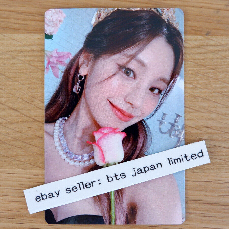 ITZY jaque mate Japan Tower Records POB Tarjeta de fotografía oficial Beneficio Photocard PC 