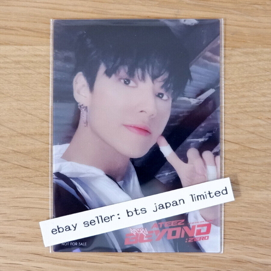 ATEEZ WOOYOUNG BEYOND : ZERO ATINY A B HMV Tower records POB Photocard PC