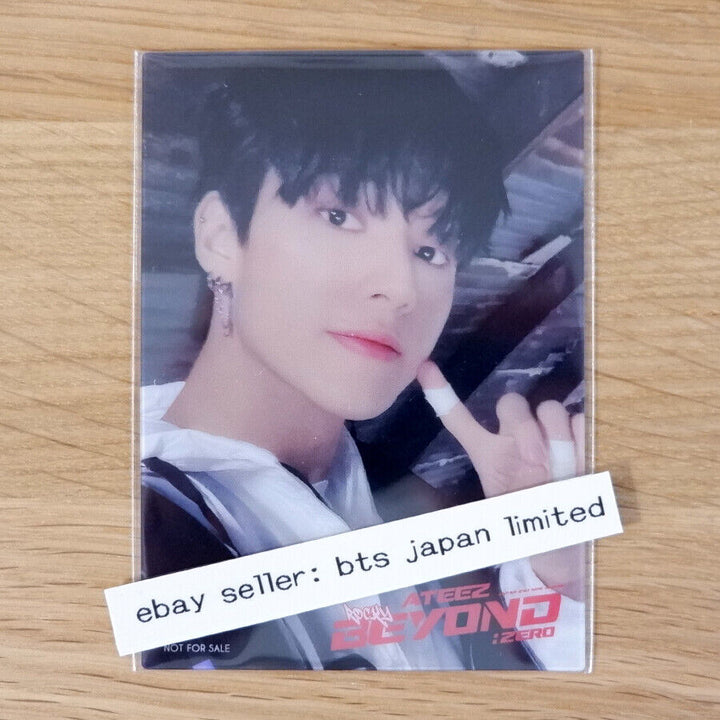 ATEEZ WOOYOUNG MÁS ALLÁ: ZERO ATINY AB HMV Tower graba POB Photocard PC 