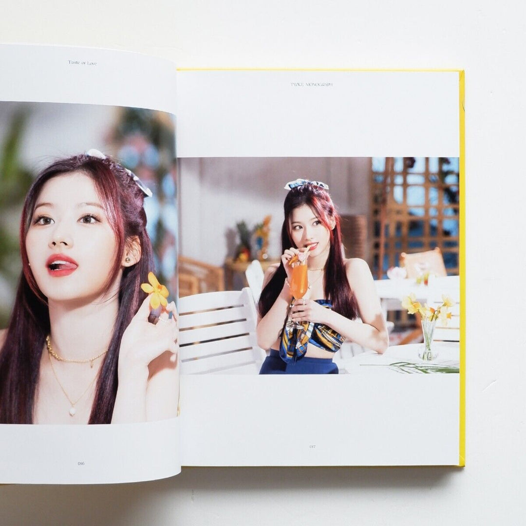 TWICE Taste of Love MONOGRAPH PHOTOBOOK Photo book NOT Photocard