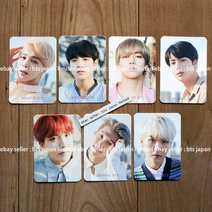 BTS DICON Vol.2 DETRÁS de Japón Edición especial Photocard Tarjeta fotográfica PC 