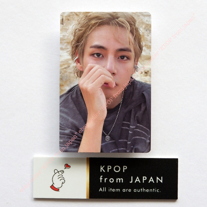 V Layover Weverse Official Photocard Postcard Solo Album BTS Taehyung