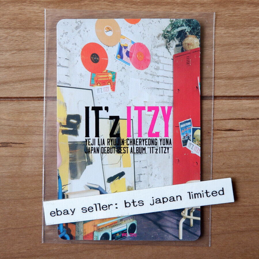 ITZY Yeji IT'z Official Photocard Photo card A B 1st Limited Japan PC