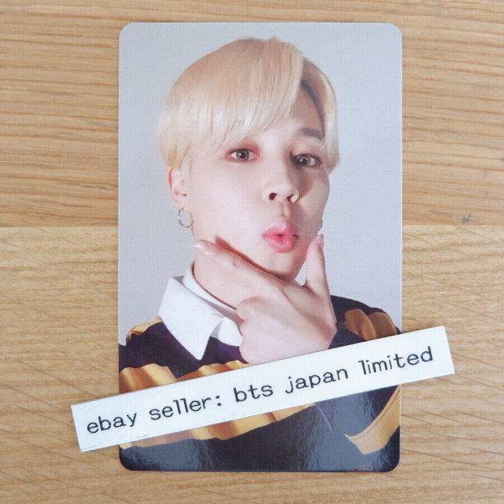 BTS Jimin DECO KIT Cámara instantánea aleatoria Impresión a doble cara Photocard PCS 