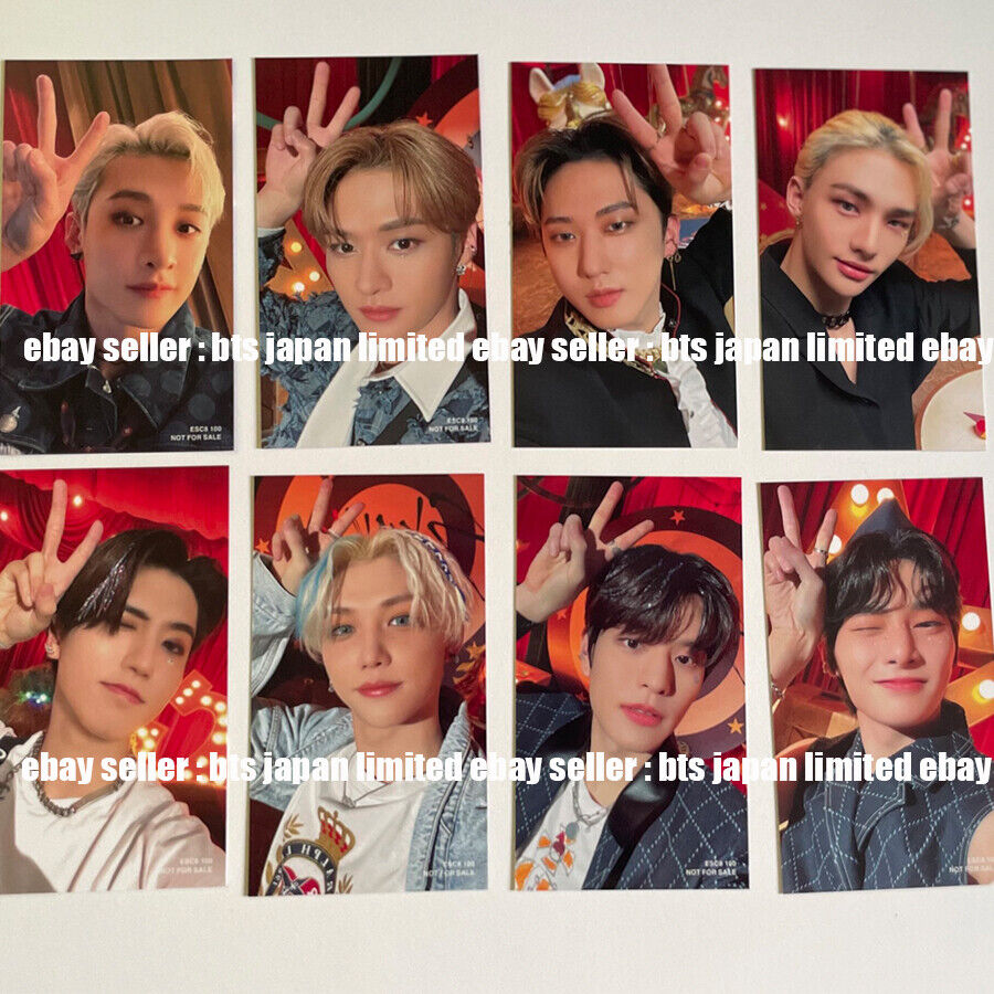 Stray Kids CIRCUS FC STAY JAPAN Official Double printing Photocard pc