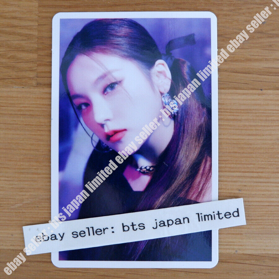 ITZY Yeji Blah Blah Blah Photocard A B Normal Japan FC MIDZY Fan Photo card