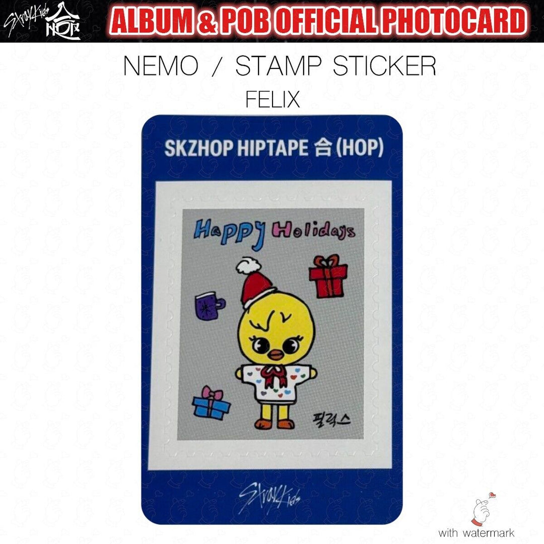 STRAY KIDS SKZHOP HIPTAPE 合 HOP ALBUM PHOTO CARD JAPAN POB LUCKY DRAW