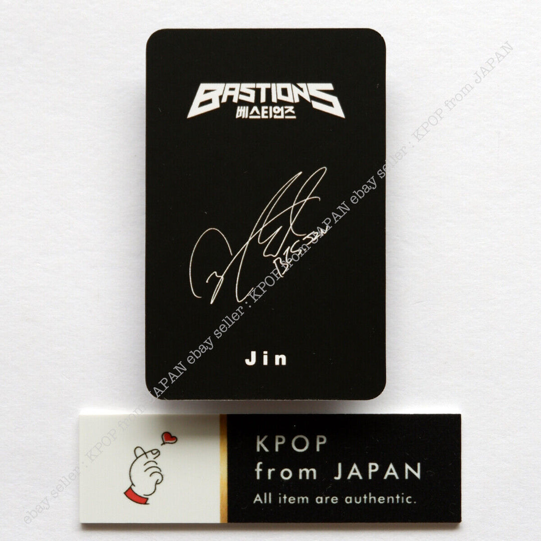 BTS BASTIONS Japón limitado conjunto de tarjetas fotográficas oficiales JIN SUGA JIMIN V JUNG KOOK 