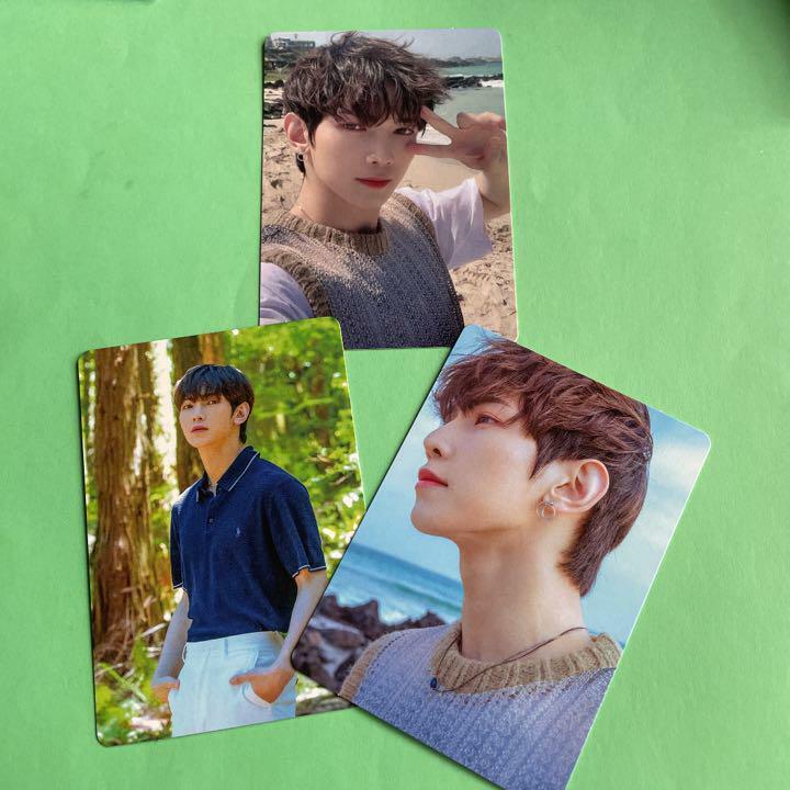 ATEEZ YEOSANG DREAMERS Tarjeta fotográfica oficial Selfie PC Tower graba YEO SANG 