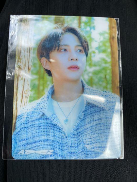 ATEEZ JONGHO DREAMERS Tarjeta fotográfica oficial Selfie PC Tower graba JONG HO 