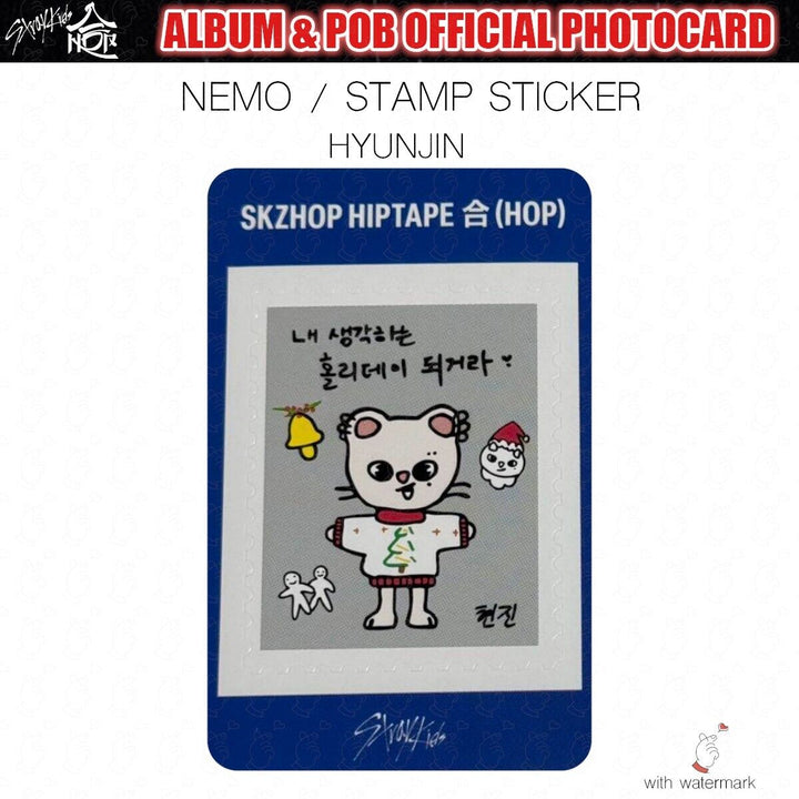 STRAY KIDS SKZHOP HIPTAPE 合 HOP ALBUM PHOTO CARD JAPAN POB LUCKY DRAW