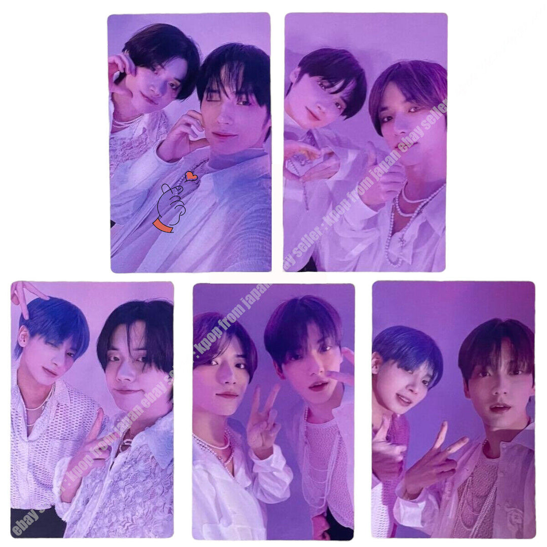 TXT DULCE B ver. Tarjeta fotográfica oficial Yeonjun Soobin Beomgyu Taehyun Hueningkai 