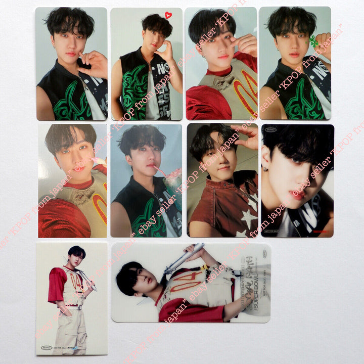 Changbin Stray Kids Social Path Official Photocard JAPAN POB FC Photo card Fan