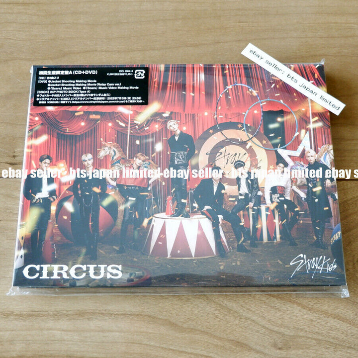 STRAY KIDS CIRCUS 2do Mini Álbum A . B . Normal . Club de fans del FC limitado QUEDATE JAPÓN 