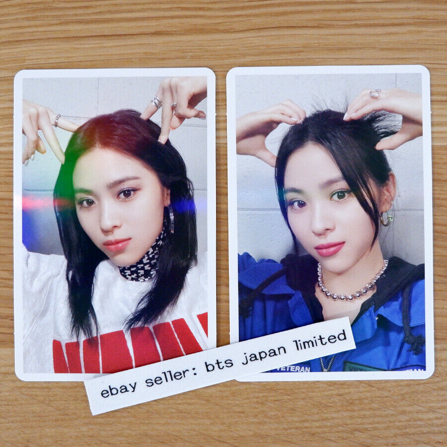 ITZY Ryujin Voltage Official Photocard Photo card A B Normal Japan FC MIDZY Fan