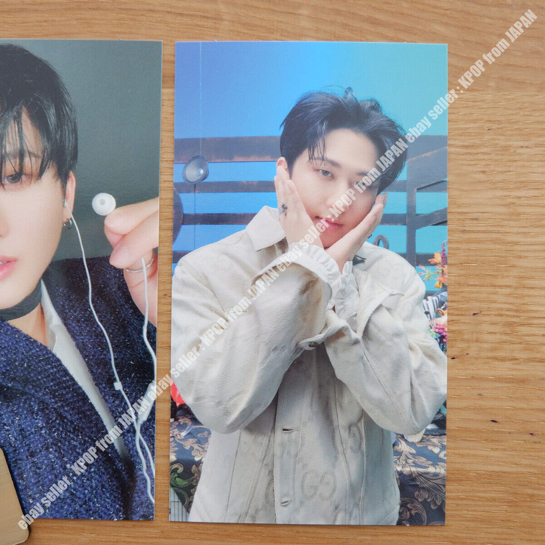 Changbin Stray Kids THE SOUND Tarjeta fotográfica oficial JAPAN POB FC Fanclub Tarjeta fotográfica 