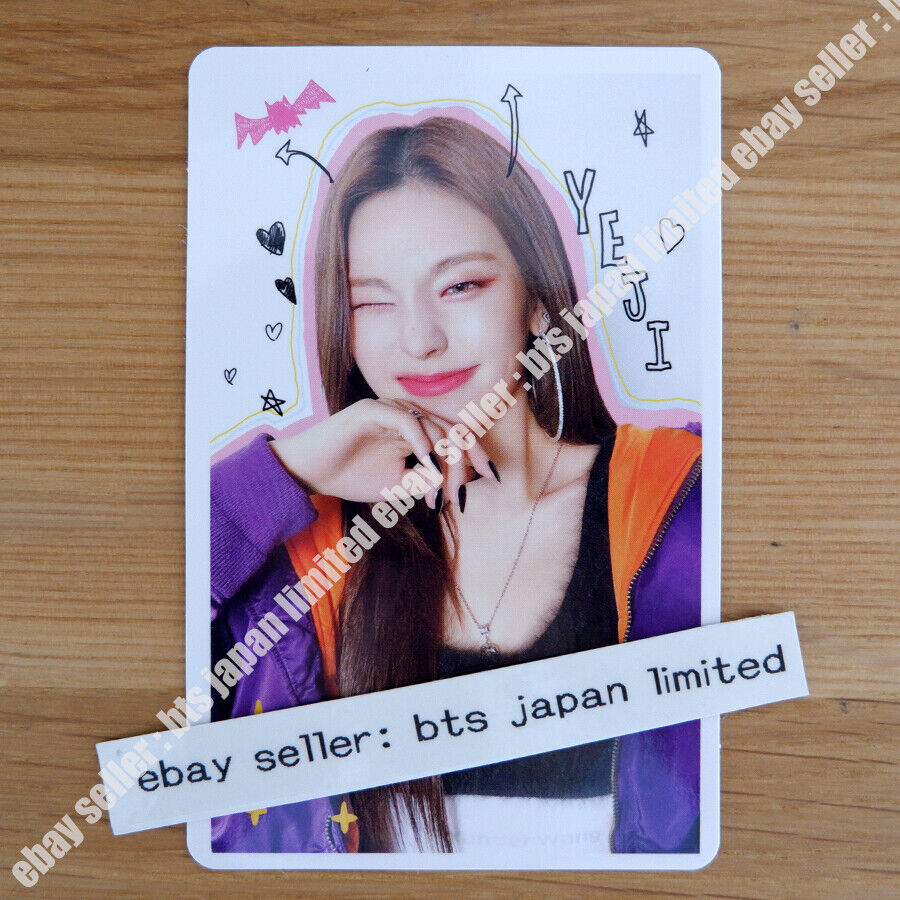 ITZY Yeji Blah Blah Blah Photocard A B Normal Japan FC MIDZY Fan Photo card