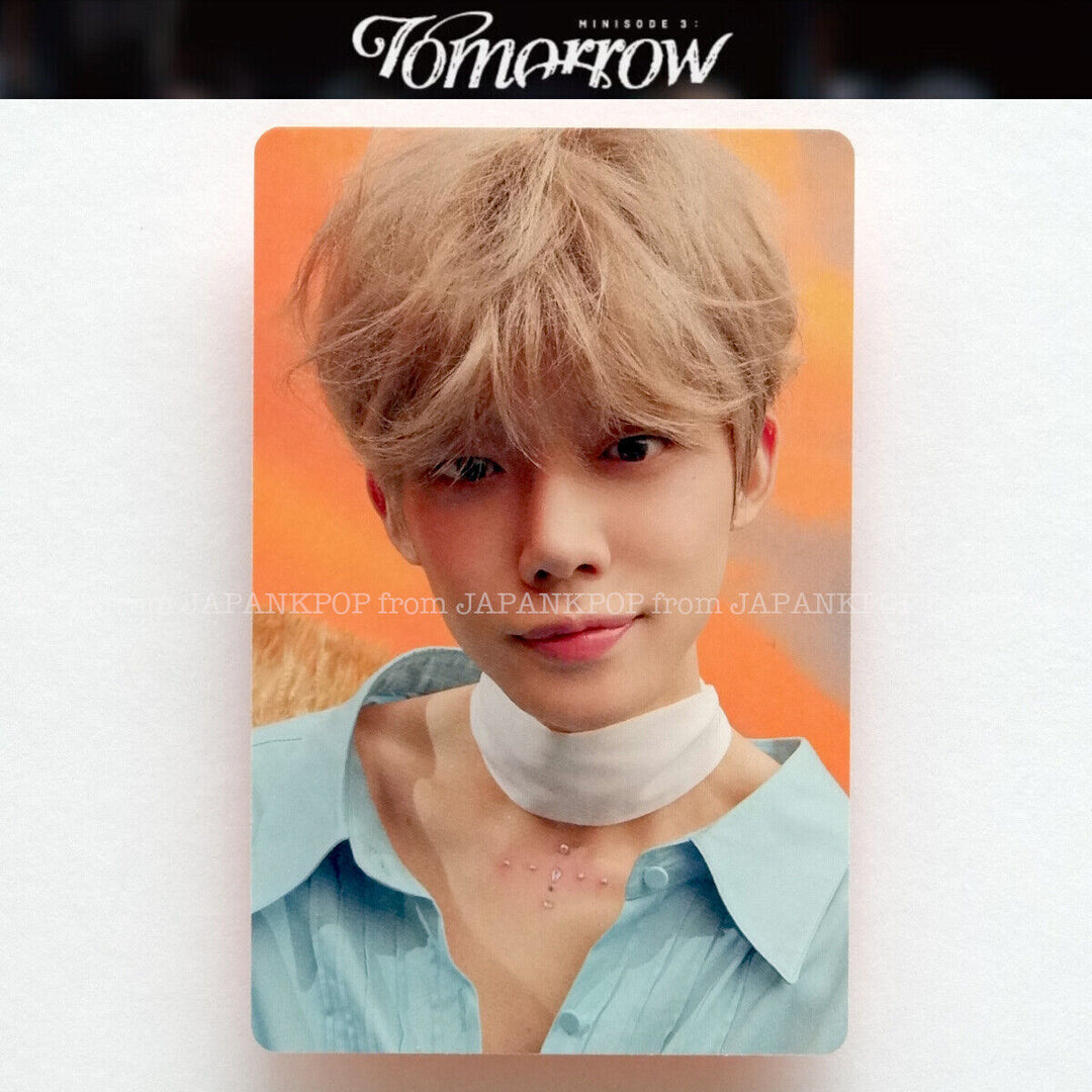 TXT MINISODE 3 : TOMORROW ALBUM Light ver. Photocard Yeonjun Soobin Beomgyu