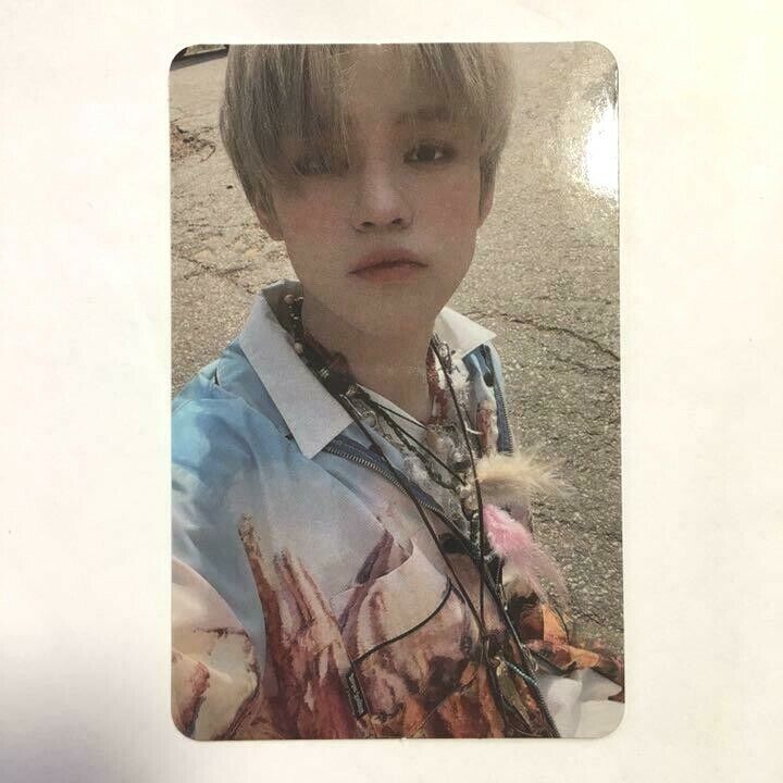 NCT DREAM Hot Sauce Chenle Tarjeta fotográfica oficial PC Crazy Bolling Chilling Cafe 7 