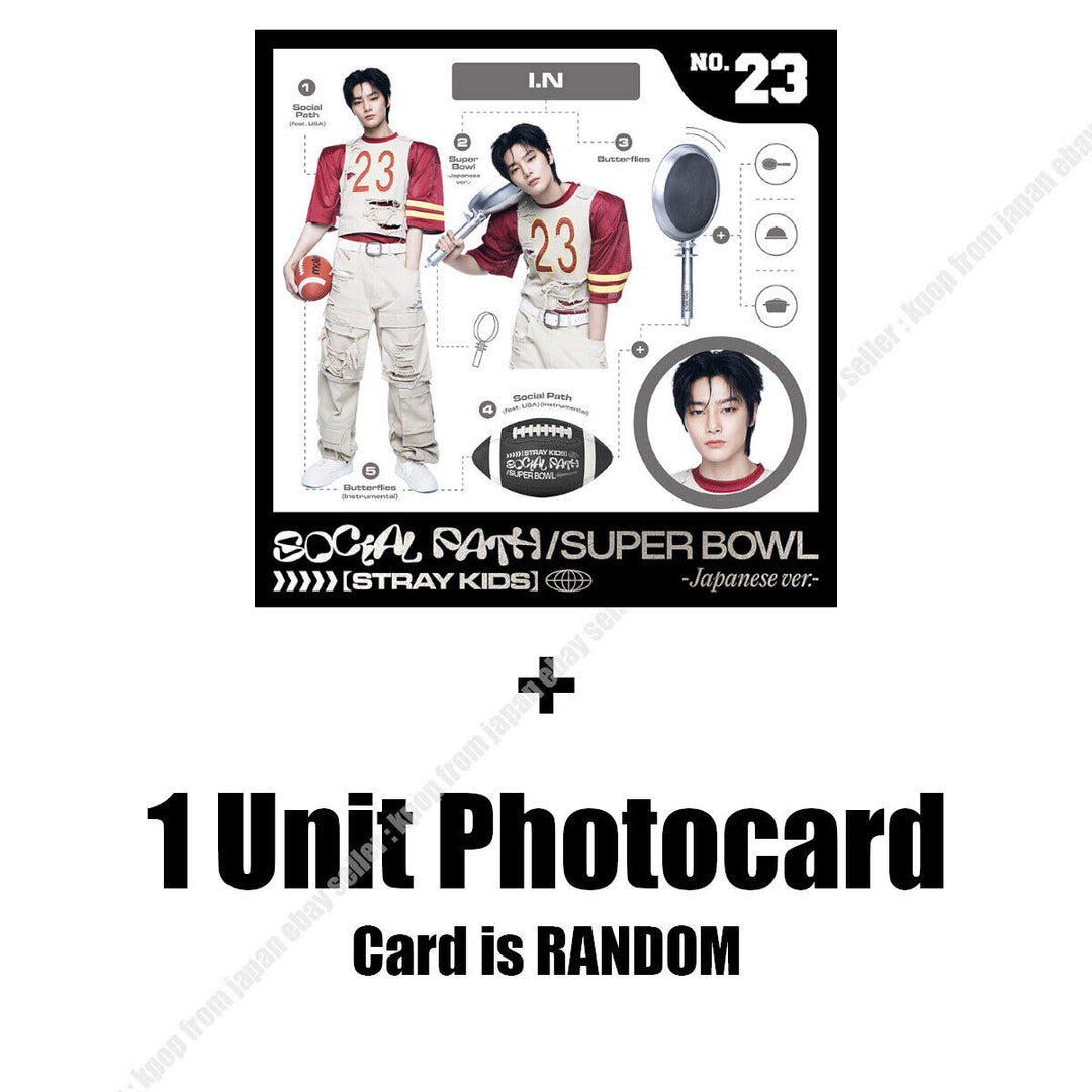 Stray Kids Social Path JAPAN A B Standard Solo FC POB Unit photocard Album