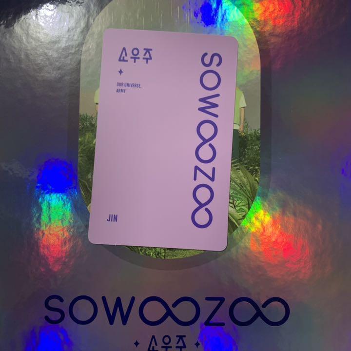 BTS SOWOOZOO Blu-ray DVD Official Photocard RM JIN SUGA J-HOPE JIMIN V JUNGKOOK