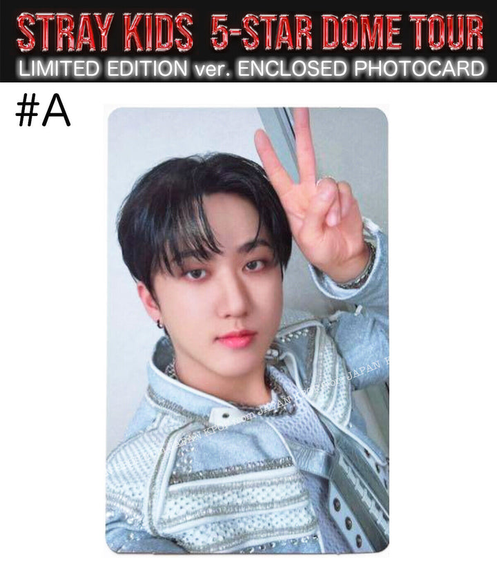 STRAY KIDS 5-STAR DOME TOUR 2023 LIVE BLU-RAY JAPAN ENCLOSED PHOTOCARD