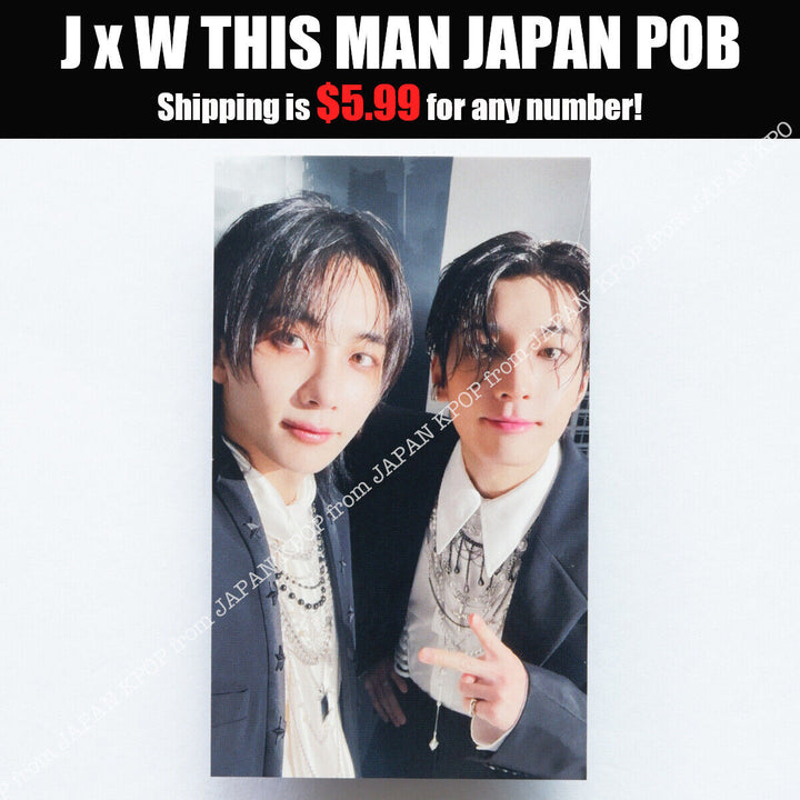 JEONGHAN X WONWOO THIS MAN Japan Limited POB Lucky draw Photocard Seventeen