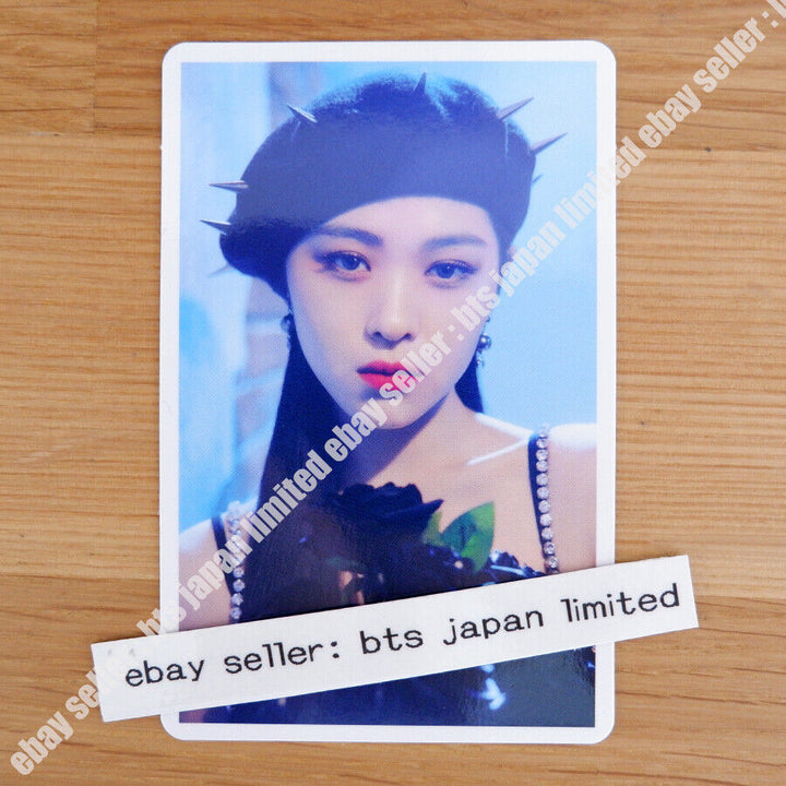 Tarjeta fotográfica ITZY Ryujin Blah Blah Blah AB Normal Japan FC MIDZY Fan Photocard 