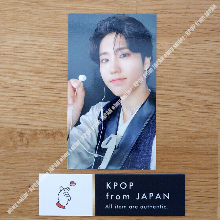 Han Stray Kids THE SOUND Tarjeta fotográfica oficial JAPAN POB FC Fanclub Tarjeta fotográfica PC 