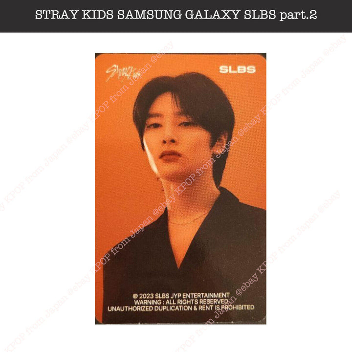 Stray kids SAMSUNG GALAXY SLBS part.2 Official Photocard