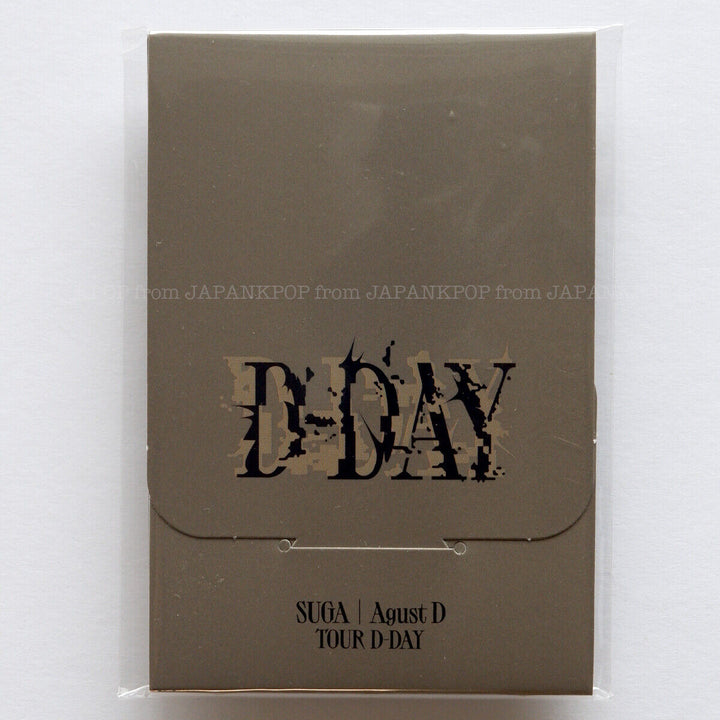 Agust D SUGA D-DAY Metallic Photo Card MINI PHOTO CARD Agust D ver. SUGA ver.