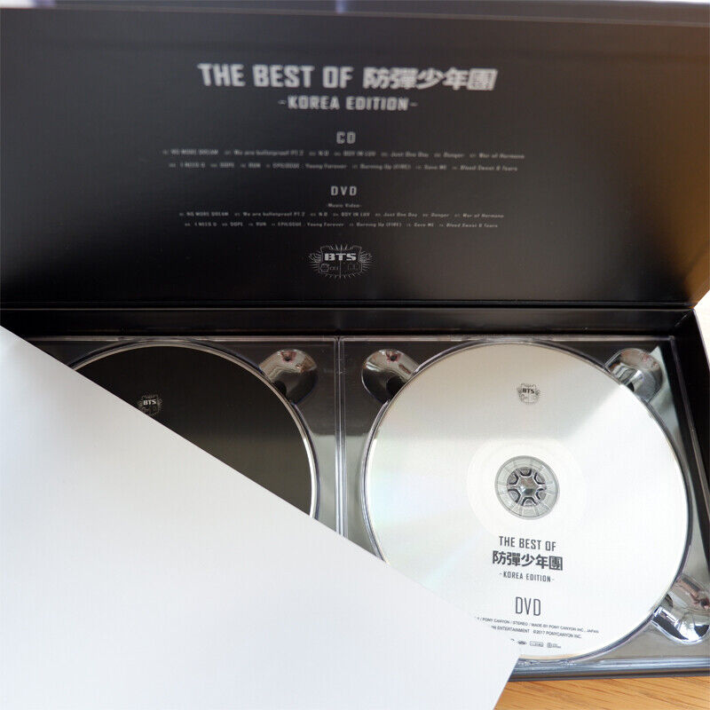 THE BEST OF BTS OFFICIAL First Limited Edition Korea / Japan USED CD + DVD